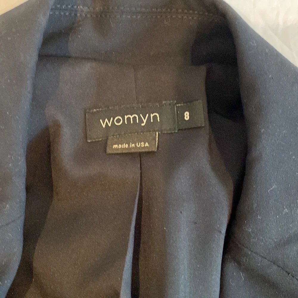 Womyn Womens Black Jacket Size 8